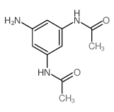 N-(3-acetamido-5-amino-phenyl)acetamide Structure