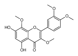 5,7-Dihydroxy-3,8,3',4'-tetramethoxyflavone图片