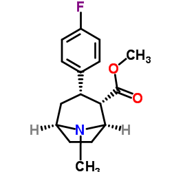 甲基(1R,2S,3S,5S)-3-(4-氟苯基)-8-甲基-8-氮杂双环[3.2.1]辛烷-2-甲酸酯图片