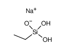 ethyl-silanetriol, monosodium salt Structure