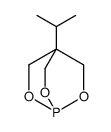 4-propan-2-yl-2,6,7-trioxa-1-phosphabicyclo[2.2.2]octane结构式