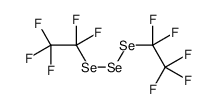 1,1,1,2,2-pentafluoro-2-(1,1,2,2,2-pentafluoroethyltriselanyl)ethane结构式