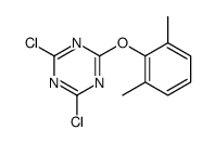 2,4-dichloro-6-(2,6-dimethylphenoxy)-1,3,5-triazine Structure