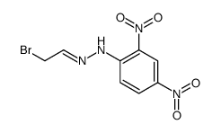 2-Bromoacetaldehyde 2,4-dinitrophenyl hydrazone结构式