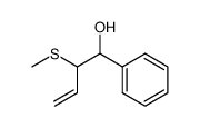 2-(Methylthio)-1-phenyl-3-buten-1-ol Structure