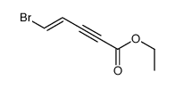 ethyl 5-bromopent-4-en-2-ynoate Structure