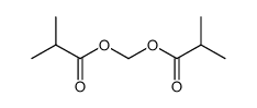 ((2-methylpropanoyl)oxy)methyl pentanoate Structure