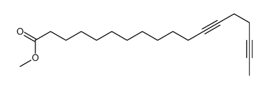 methyl octadeca-12,16-diynoate Structure