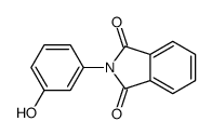 2-(3-hydroxyphenyl)isoindole-1,3-dione Structure