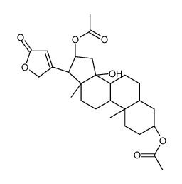 gitoxigenin 3,16-diacetate结构式