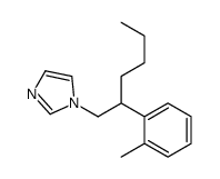 1-[2-(2-methylphenyl)hexyl]imidazole Structure