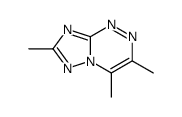 3,4,7-trimethyl-[1,2,4]triazolo[5,1-c][1,2,4]triazine Structure