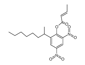 2-(1-methylheptyl)-4,6-dinitrophenyl crotonate picture