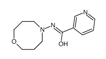 N-(1,5-oxazocan-5-yl)pyridine-3-carboxamide Structure