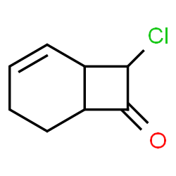 Bicyclo[4.2.0]oct-2-en-7-one,8-chloro-结构式