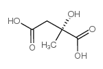 D-(-)-柠檬酸锂盐结构式