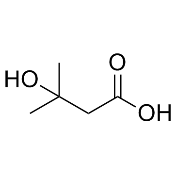 3-Hydroxyisovaleric acid Structure