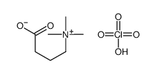 3-carboxypropyl(trimethyl)azanium,perchlorate Structure