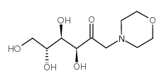 1-deoxy-1-morpholino-D-fructose Structure