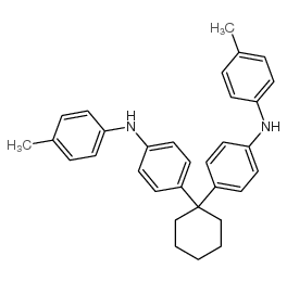 4,4'-cyclohexylidenebisN-(4-methylphenyl)-Benzenamine Structure