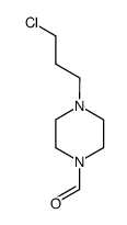 1-formyl-4-(3-chloropropyl)piperazine Structure