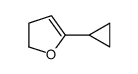 5-cyclopropyl-2,3-dihydrofuran结构式