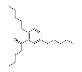 2,5-Diamyl-valerophenon Structure