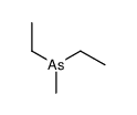 diethyl(methyl)arsane Structure