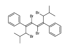 3,5,6,8-tetrabromo-2,9-dimethyl-4,7-diphenyldeca-4,6-diene结构式