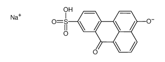 sodium,3-hydroxy-7-oxobenzo[a]phenalene-9-sulfonate结构式