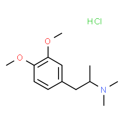 N,N-dimethyl-3,4-DMA (hydrochloride)结构式