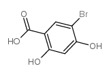 5-BROMO-2,4-DIHYDROXYBENZOIC ACID Structure