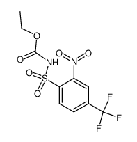 ETHYL 2-NITRO-4-(TRIFLUOROMETHYL)PHENYLSULFONYLCARBAMATE picture