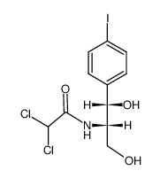 dichloroacetic acid-[(1RS,2RS)-2-hydroxy-2-hydroxymethyl-2-(4-iodo-phenyl)-ethylamide] Structure