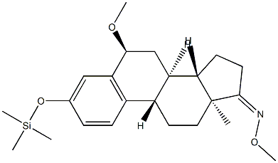 6α-Methoxy-3-[(trimethylsilyl)oxy]estra-1,3,5(10)-trien-17-one O-methyl oxime picture