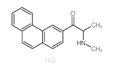 2-methylamino-1-phenanthren-3-yl-propan-1-one Structure