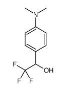 1-(4-(dimethylamino)phenyl)-2,2,2-trifluoroethanol结构式