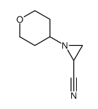 1-(oxan-4-yl)aziridine-2-carbonitrile结构式