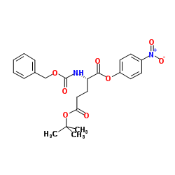 Z-L-Glu(tBu)-ONp结构式