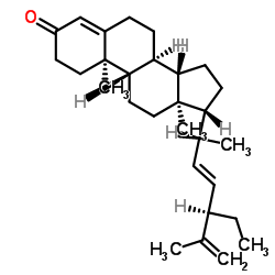 豆甾-4,22,25-三烯-3-酮结构式