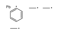 triethyl(phenyl)plumbane结构式