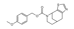 3-Thia-5,11-diaza-tricyclo[6.3.1.02,6]dodeca-2(6),4-diene-11-carboxylic acid 4-methoxy-benzyl ester Structure