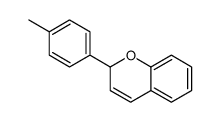 2-(4-methylphenyl)-2H-chromene结构式