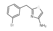 2-(3-溴苄基)-噻唑-4-胺图片