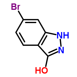 6-Bromo-1H-indazol-3-ol Structure