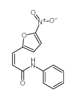 3-(5-nitro-2-furyl)-N-phenyl-prop-2-enamide Structure