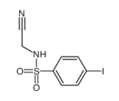 N-(cyanomethyl)-4-iodobenzenesulfonamide Structure