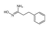 N'-hydroxy-3-phenylpropanimidamine结构式