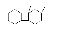 5,5,7-trimethyltricyclo[6.4.0.02,7]dodecane Structure