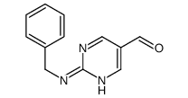 2-(benzylamino)pyrimidine-5-carbaldehyde Structure